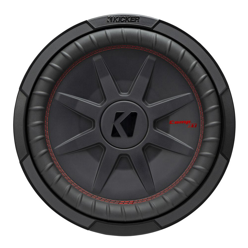 Kicker KA48CWRT122 CompRT 12" Thin Profile Dual Voice Coil Subwoofer 2Ohm Audio System