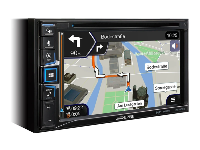 Alpine INE-W611D 6.5" Head Unit Navigation with DAB+ DVD Apple CarPlay & Android Auto Radio