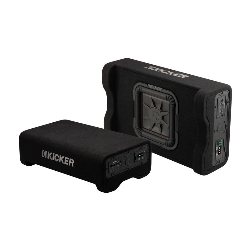 Kicker KA53PL7TDF10 Powered L7T 10" 500W RMS Down Firing Loaded Enclosure Built-In Amp