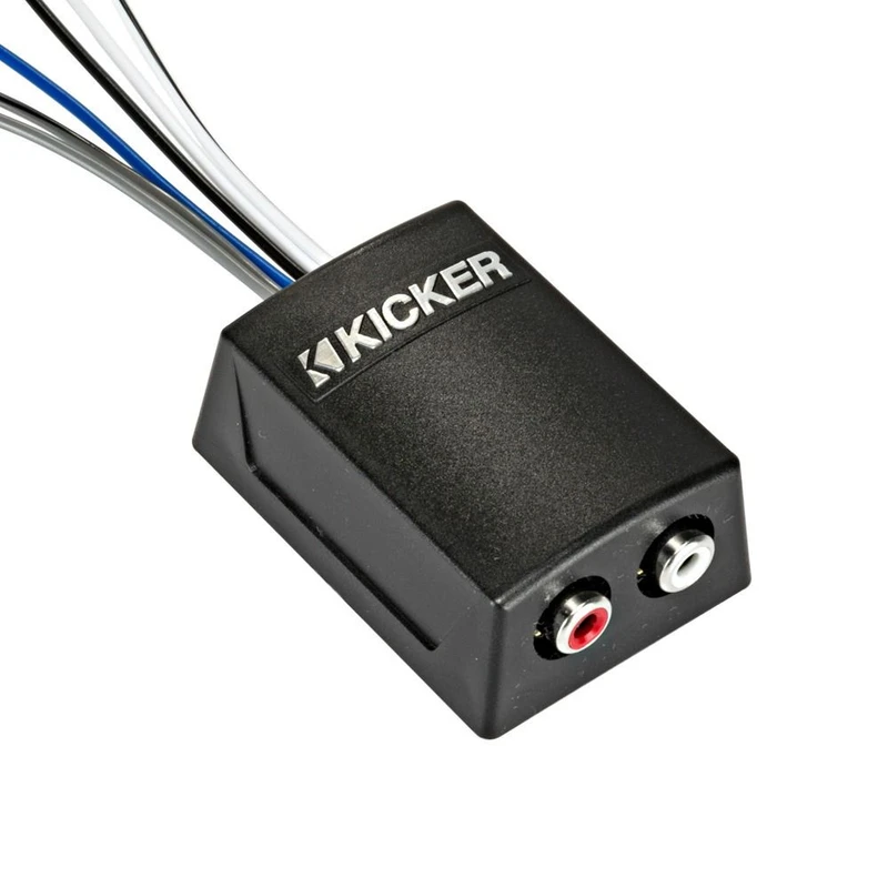 Kicker KA46KISLOC2 K-Series 2 Channel Line Output Converter Remote Turn On RCA Adapter