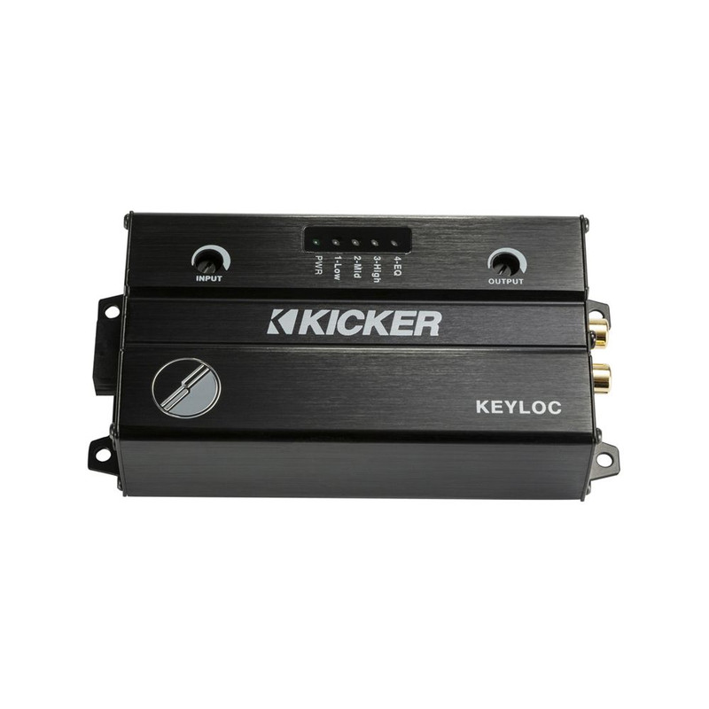 Kicker KA47KEYLOC Smart DSP Line Output Converter Factory Stereo Audio Upgrade Systems