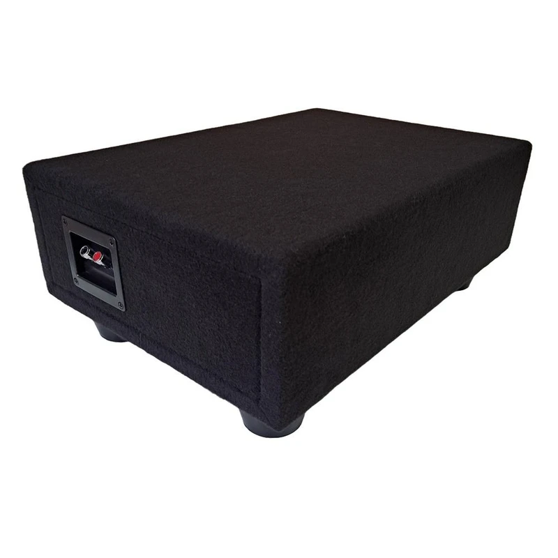 Wavtech ThinPRO12 12" Down-Firing Enclosure 0.6 cu ft 750W RMS Subwoofer Box Audio Bass