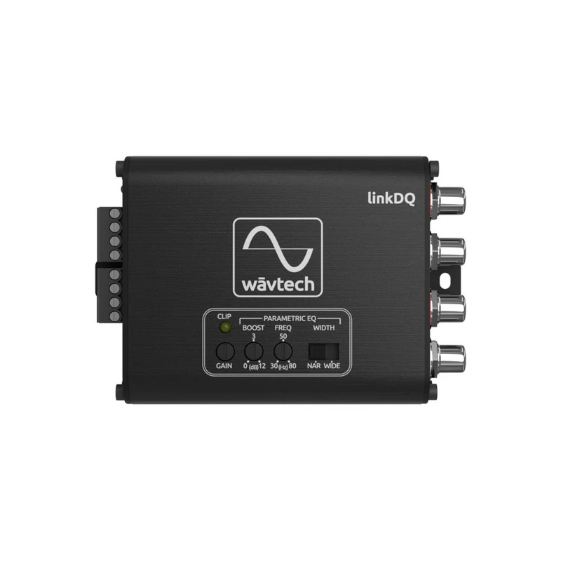 Wavtech WAV-LINKDQ LOC Line Driver 2-Channel Parametric EQ 30-80Hz Audio Integration Pro