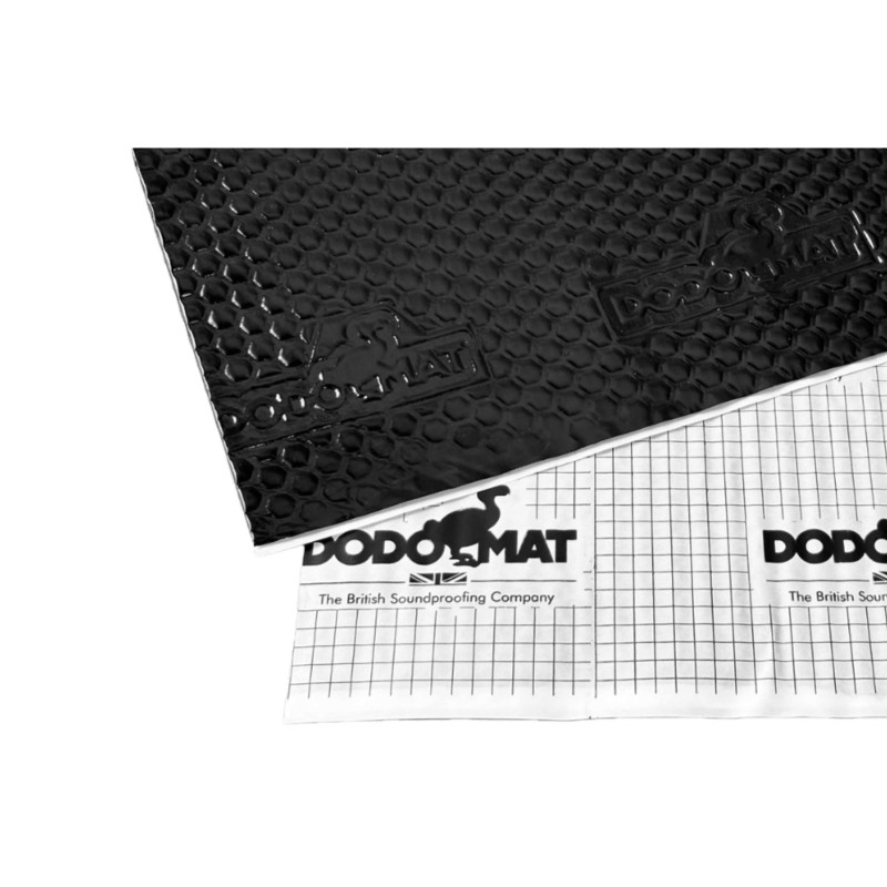 Dodo Mat DEADN Pro Black 3mm Butyl Sound Deadening Mat 30 Sheets 2.8m² Coverage Sound Pro