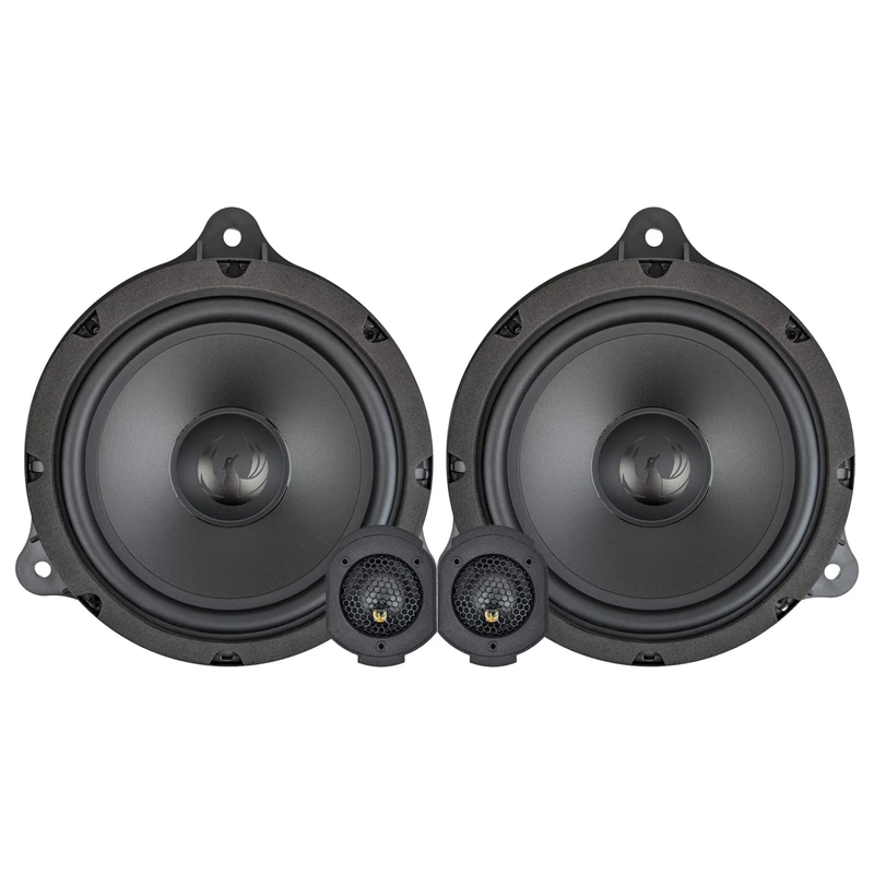 Phoenix Gold ZDSKR1 OEM-Fit 6.5" (165mm) 2-Way Component Speaker Kit For Renault Captur