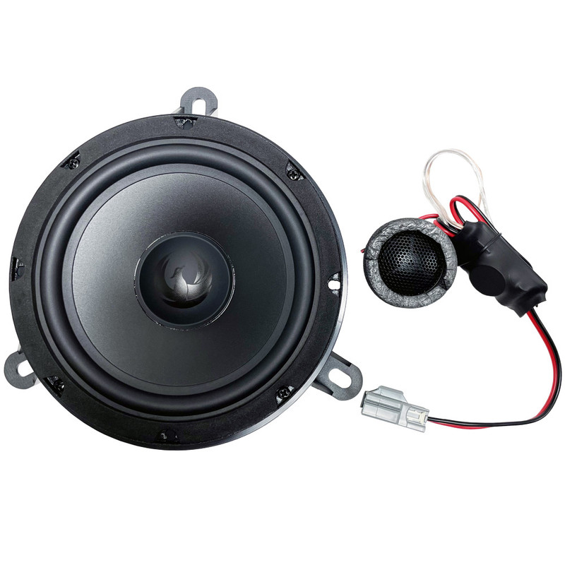 Phoenix Gold ZDSKV3 OEM-Fit 6.5" (165mm) 2-Way Component Speaker Kit For Volvo C30 S40