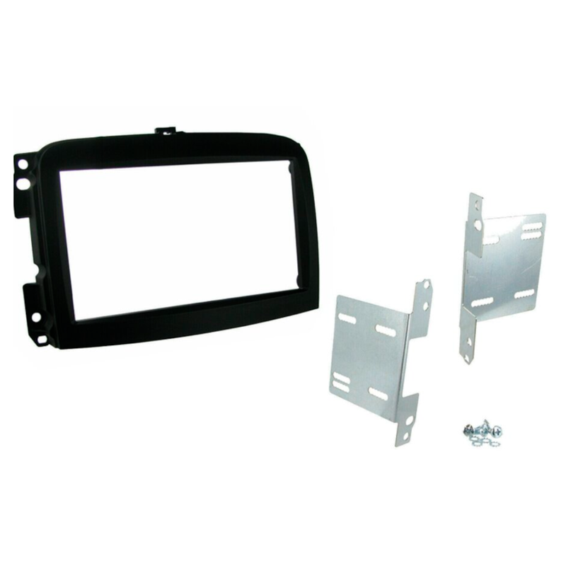 ATD RFP-50949 Double DIN Car Radio Fascia Frame Panel For Fiat 500L (2013 Onwards)