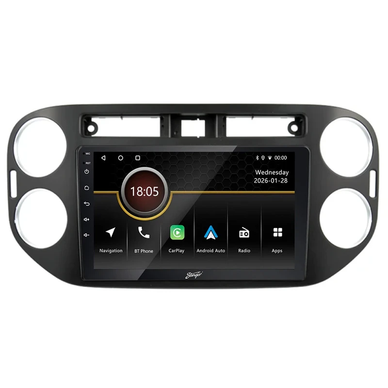 Stinger iF209E 9" Perfect Fit Android Head Unit Kit For VW Tiguan MK1 [MQB] (2015-2017)
