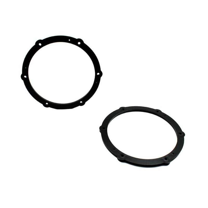 ATD SAR-40148 Front Rear Door 6.5" 165mm Speaker Rings Adaptors For Citroën Vauxhall Peugeot Toyota