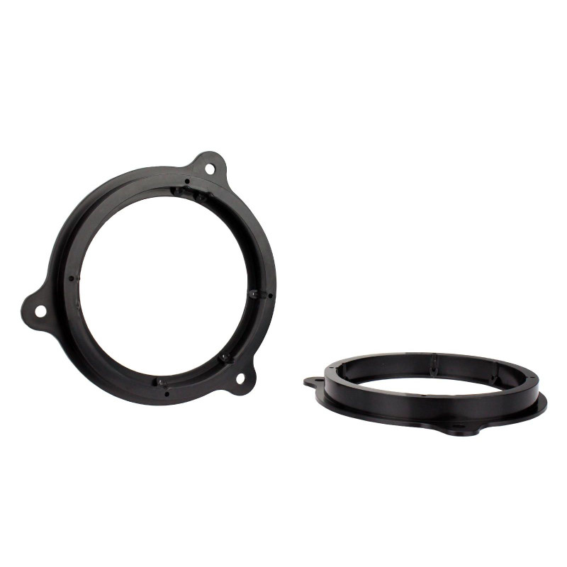 ATD SAR-40153 Front Rear Door 6.5" 165mm Speaker Rings Adaptors For Nissan Renault Models
