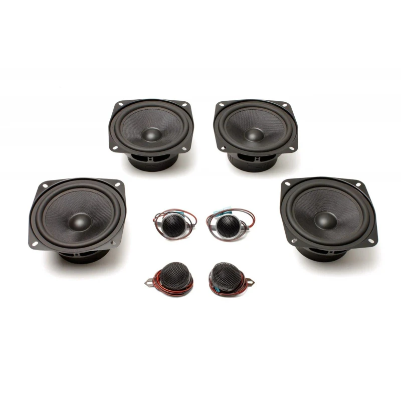 Bavsound Premium 2 Ohm Stage One Speaker Audio Upgrade Kit For BMW 5 Series Sedan Wagon