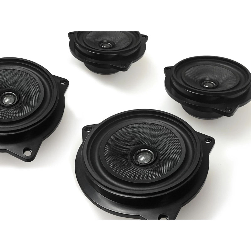 Bavsound Base Audio 8Ω Coaxial Stage One Speaker Upgrade Kit For BMW 3 Series E90 (2006-12)