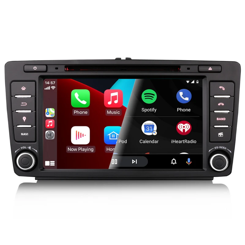 PBA A85PRO-26S 8" Android 12 SatNav GPS CarPlay Auto Radio For Skoda Octavia Mk2 (Balero Stream)