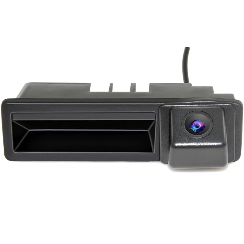 ATD AUDI4 720p AHD CVBS Rear Reverse Camera Boot Handle For Audi A3 MK2 8P A4 A6 & Q7 (110mm x 30mm)