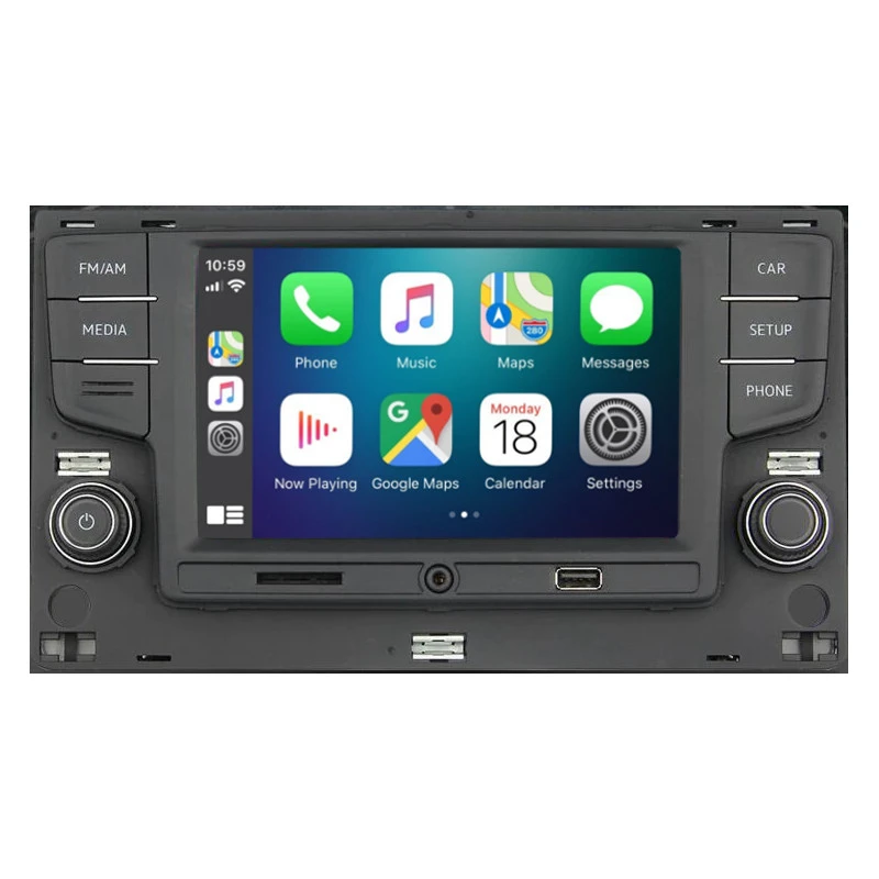 6.5" Original 5GD035280B Head Unit With CarPlay Android Auto Radio For VW Golf Mk7 Passat B8