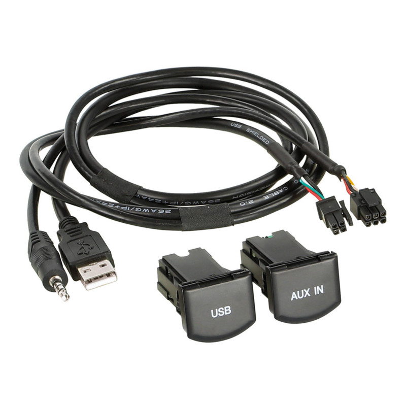 ATD FFU-24128 AUX & USB Ports For VW Volkswagen Polo Mk5 Facelift 6R Sharan Golf Scirocco