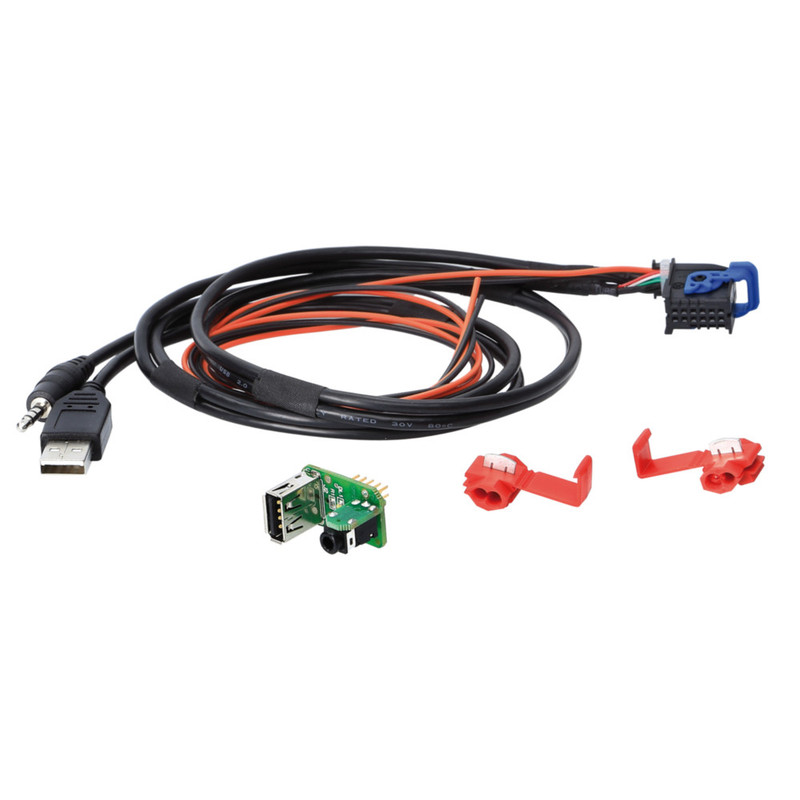 ATD URC-24248 USB & AUX Retention Cable For Alfa Romeo MiTo Giulietta & Various Fiat Models (2006 on)