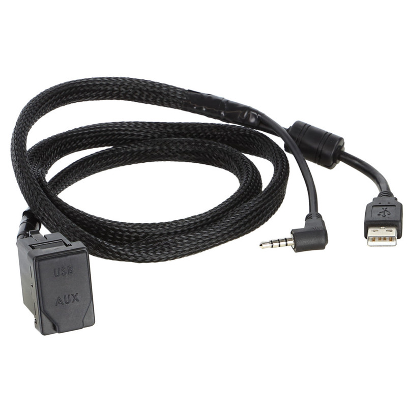 ATD FFU-24115 USB AUX Port Switch For Toyota Yaris Hi-Lux RAV4 GT86 Verso Subaru BRZ