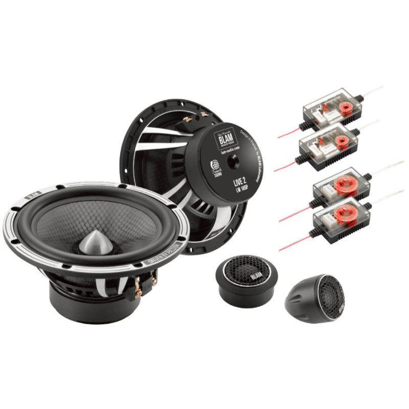 BLAM-L165P BLAM LIVE ORIGINAL LSQ 165mm (6.5 inch) High-Quality 2-Way Components Speakers