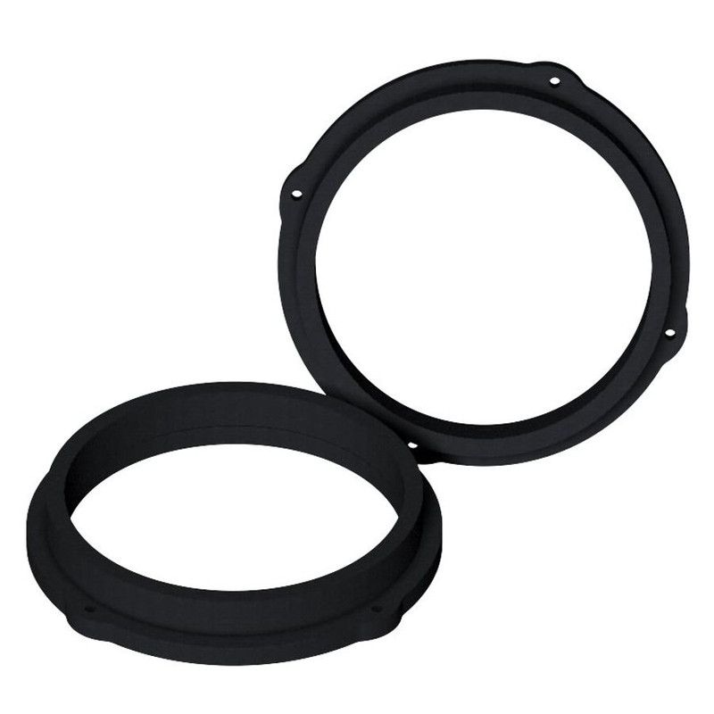 Basser DMAUDI12 MDF 200 mm Front Door Speaker Adapters Rings For Audi A3 (2013-2021)