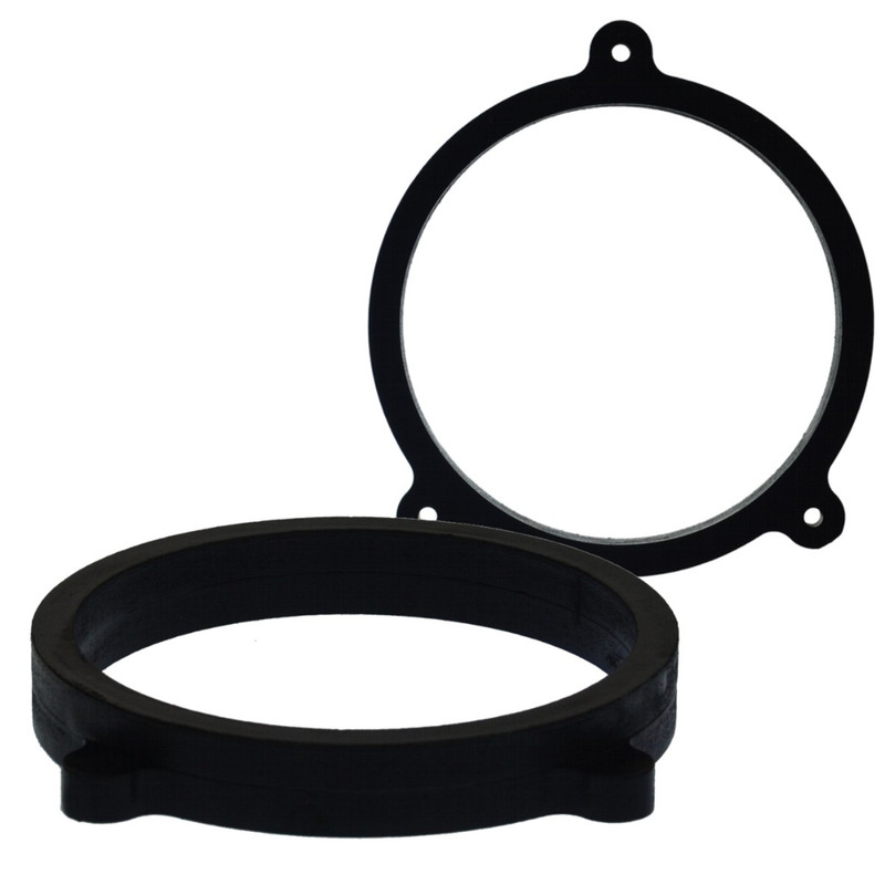 Basser DMMERC07 MDF 165mm Speaker Adapters Rings For Mercedes C G Class CL CLK