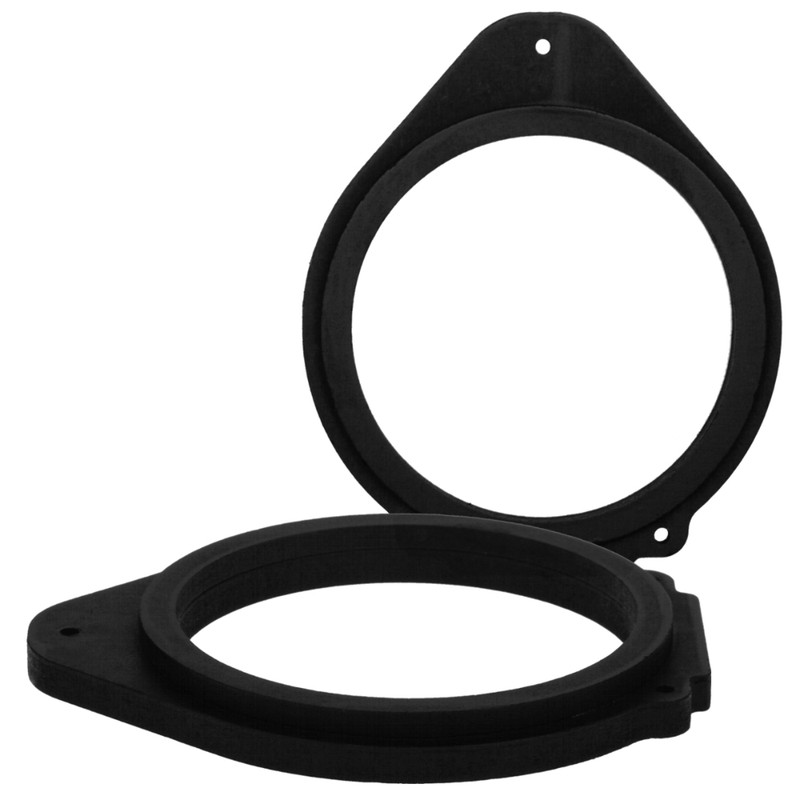 Basser DMOPEL05 MDF 165mm Front Rear Speaker Adapters Rings For For Chevrolet Vauxhall