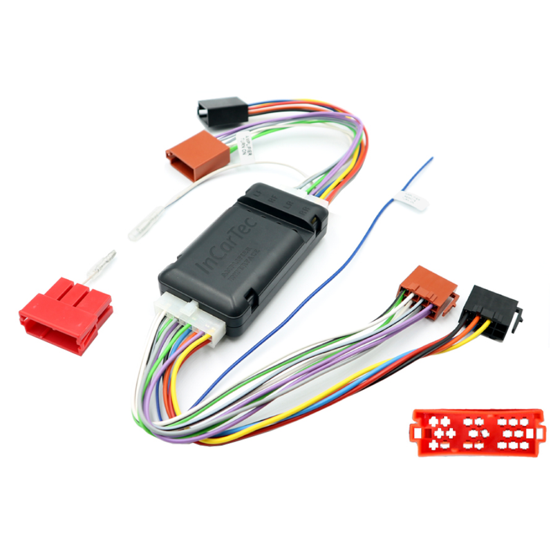 ATD ARC-20266 Amplifier Retention Cable For Alfa Romeo & Porsche With BOSE Amp Red ISO