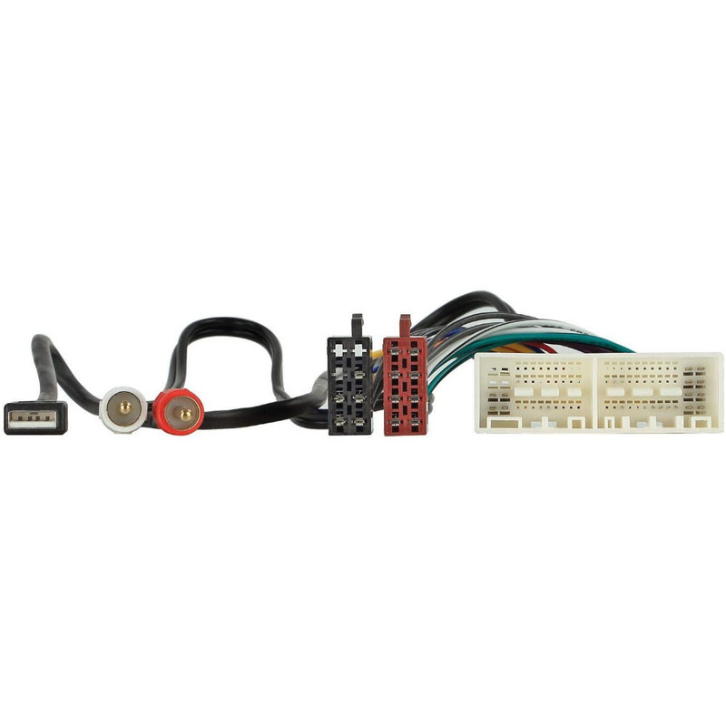 ATD ISO-12045 ISO Radio Harness Adapter For Hyundai & Kia Models With AUX & USB Retention