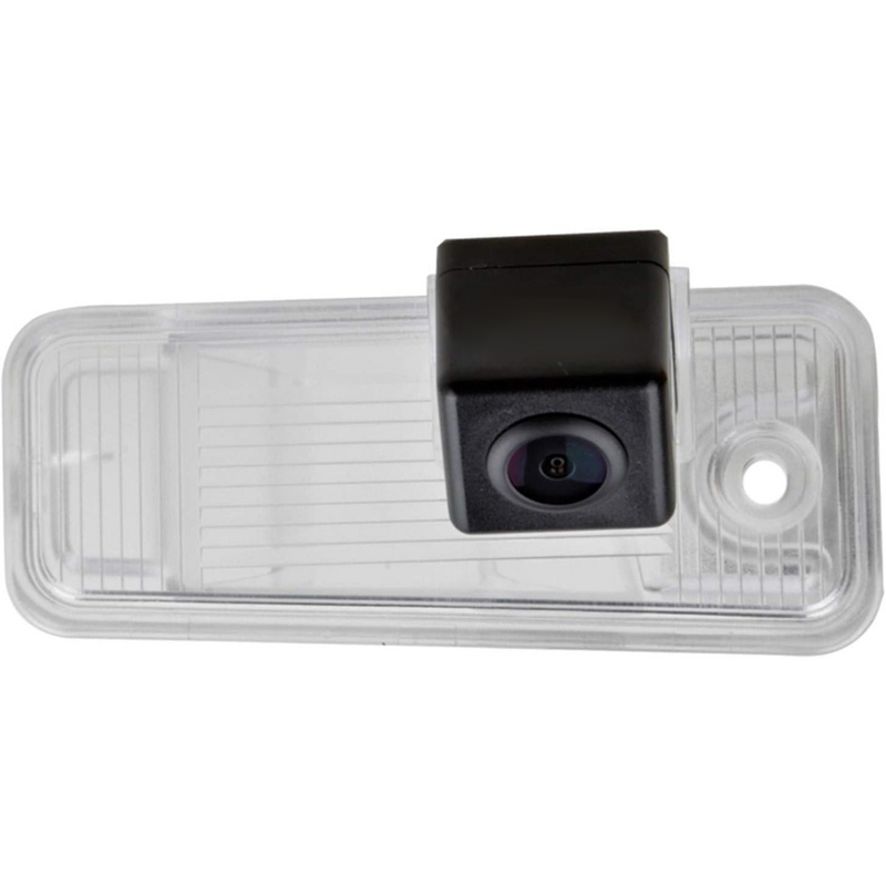 ATD HYUN5 720p AHD CVBS Rear Reverse Camera Number Plate Light For Hyundai Grandeur, IX25, Santa Fe & Kia Carens Tailgate Light