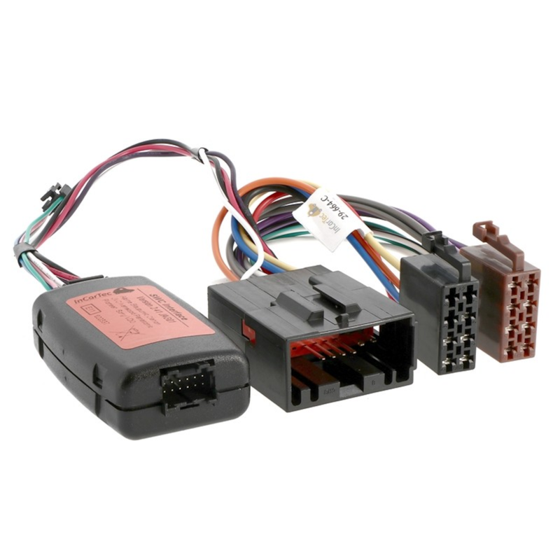 InCarTec 29-664 Steering Wheel Control Interface ISO Cable For Jaguar S X And XJ Type