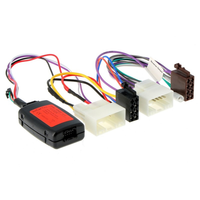 InCarTec 29-708 After Market Steering Wheel Control Interface ISO For Hyundai & Kia Models