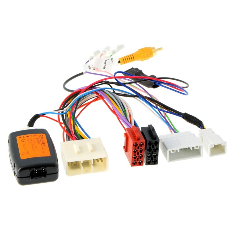 InCarTec 29-730CAM Steering Wheel Interface ISO For Subaru Forester Kenwood Navigation