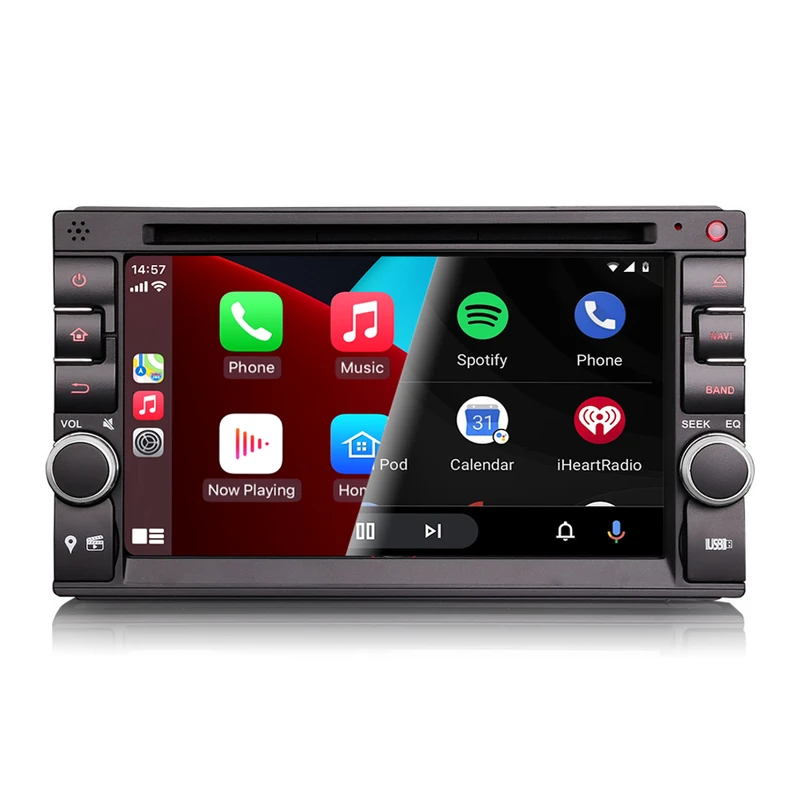 PBA A85PRO-36U 6.2" 2 DIN Android 12 Octa-Core CarPlay Auto GPS Sat-Nav Head Unit