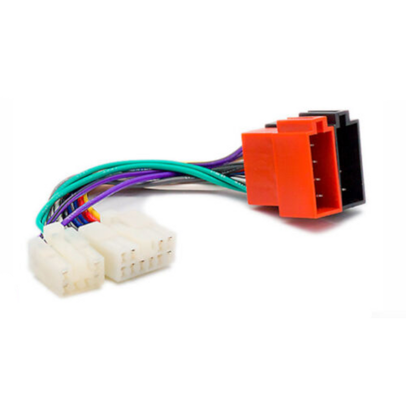 ATD ISO-12122 ISO Radio Harness Adaptor For Toyota Lexus & Daihatsu Twin plug 16 pin