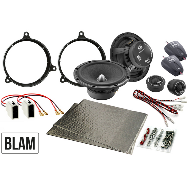 BLAM RELAX High Quality Complete Speaker Upgrade Kit For Subaru Impreza Toyota 165mm