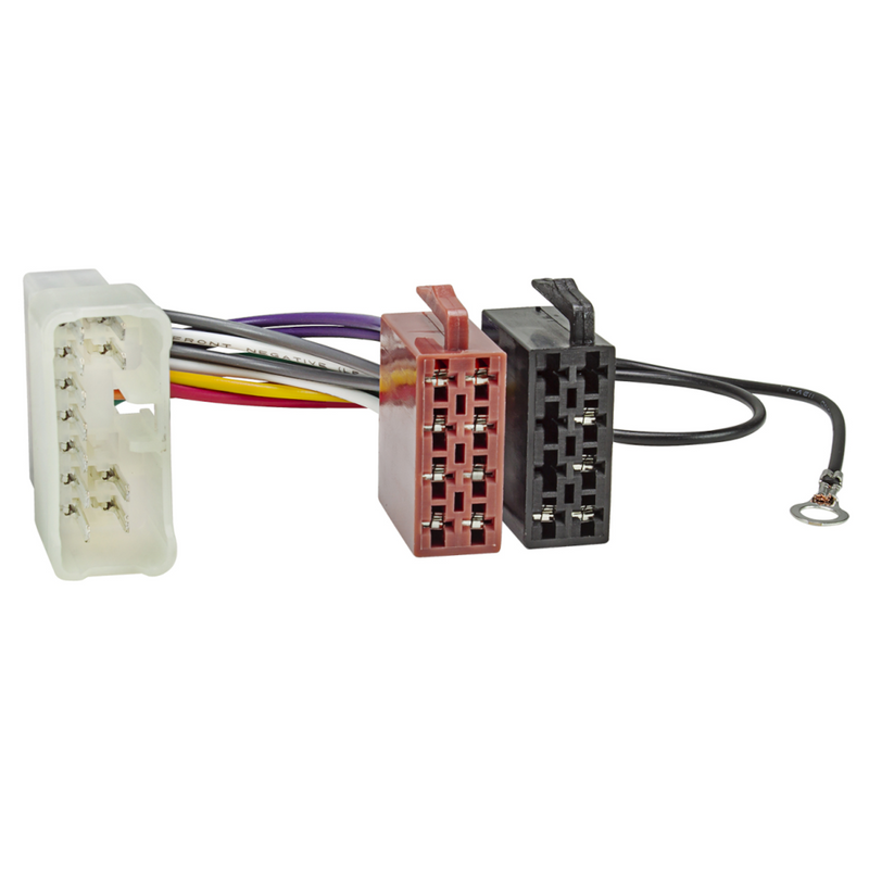 ATD ISO-12054 ISO Radio Harness Adaptor For Suzuki Models (1992-2007) With White 16 Pin Plug