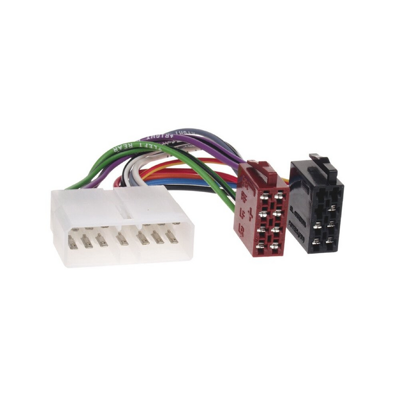 ATD ISO-12037 ISO Radio Harness Adaptor For Daewoo Espero Nexia Polonez Models With 14 Pin Plug