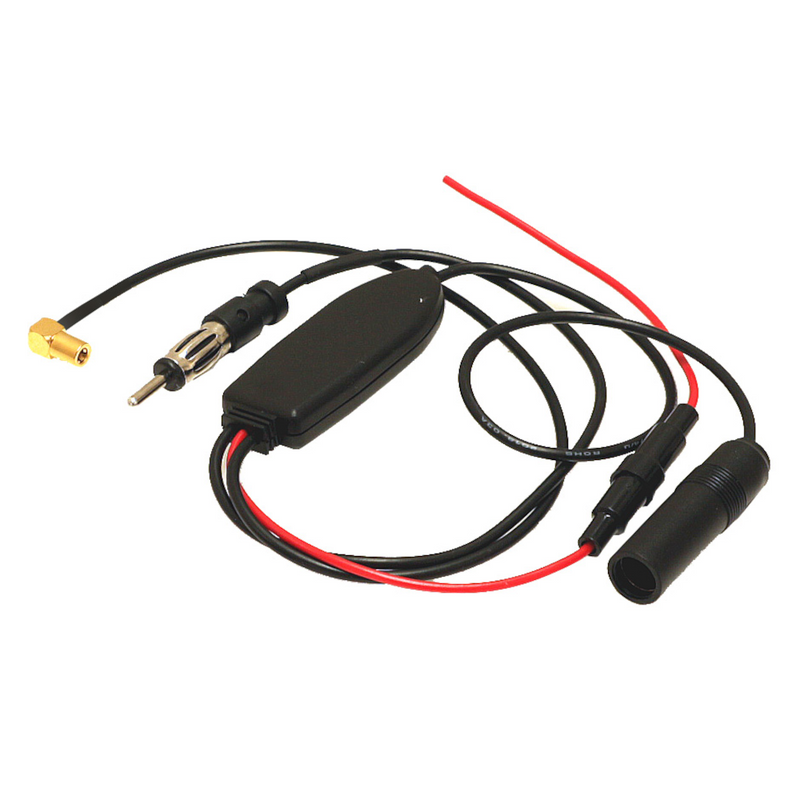ATD UCA-70965 12V DIN to DAB & FM Antenna Aerial Splitter Cable SMB Connection Adaptor