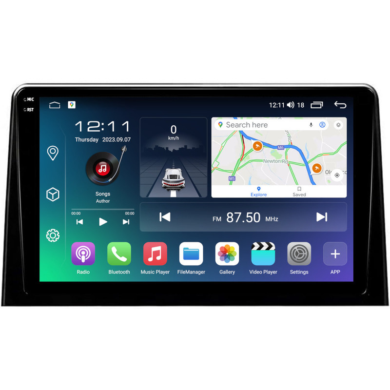 PBA VX2433A Android 2K QLED CarPlay Radio For Vauxhall Combo E Peugeot Partner Citroen Berlingo