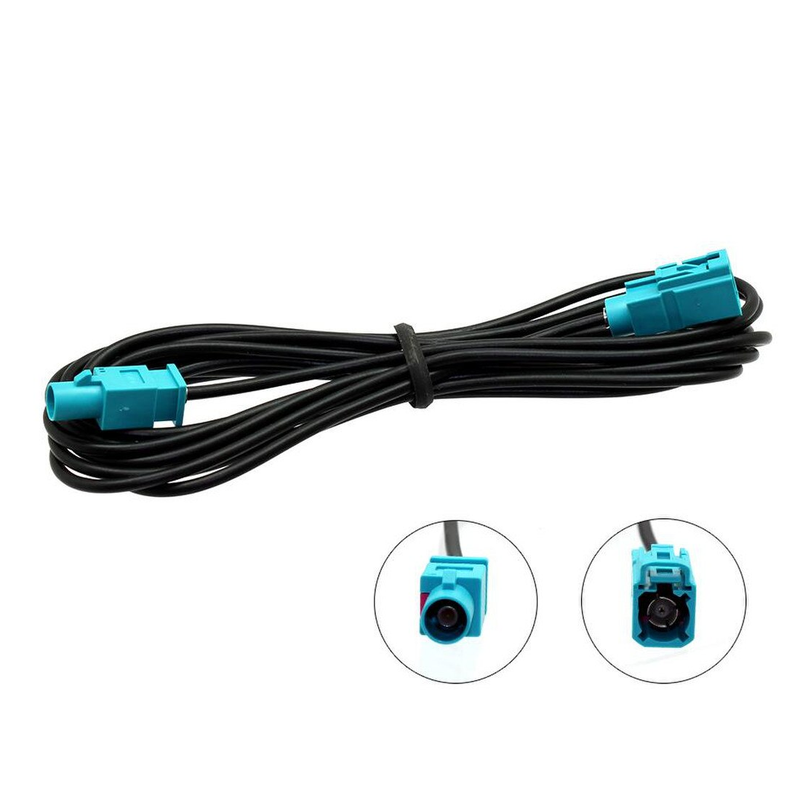 ATD FAK-21026 3m Single Male to Female Fakra Car Radio Aerial Antenna Extension Cable Lead