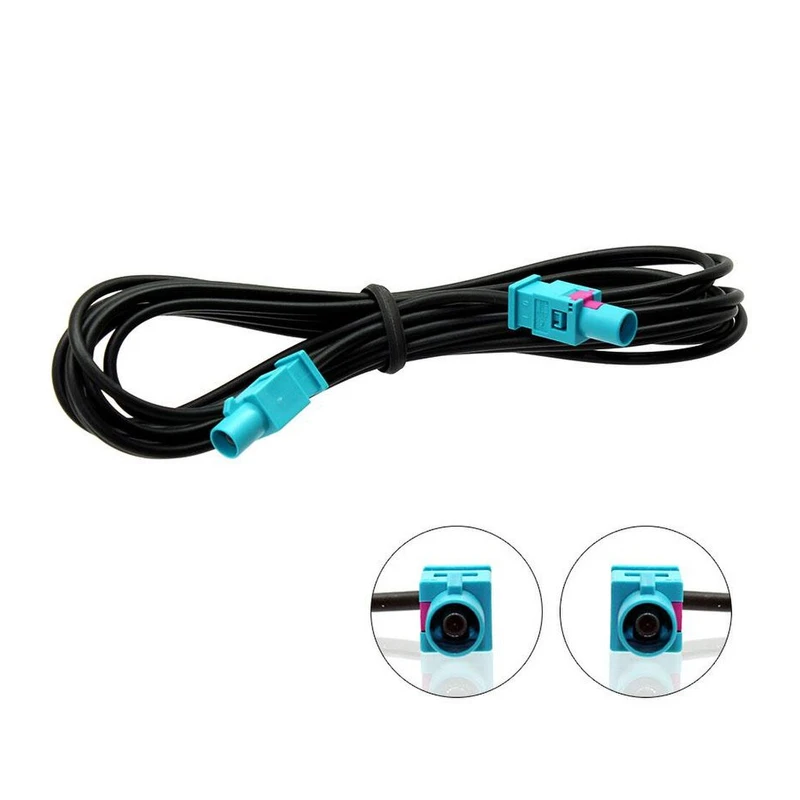ATD FAK-21025 3m Single Male to Male Fakra Car Radio Aerial Antenna Extension Cable Lead