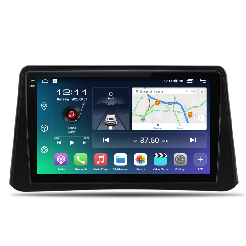 PBA VX2978A Android 2K QLED Head Unit CarPlay SatNav Radio For Vauxhall Mokka (2012-2016)