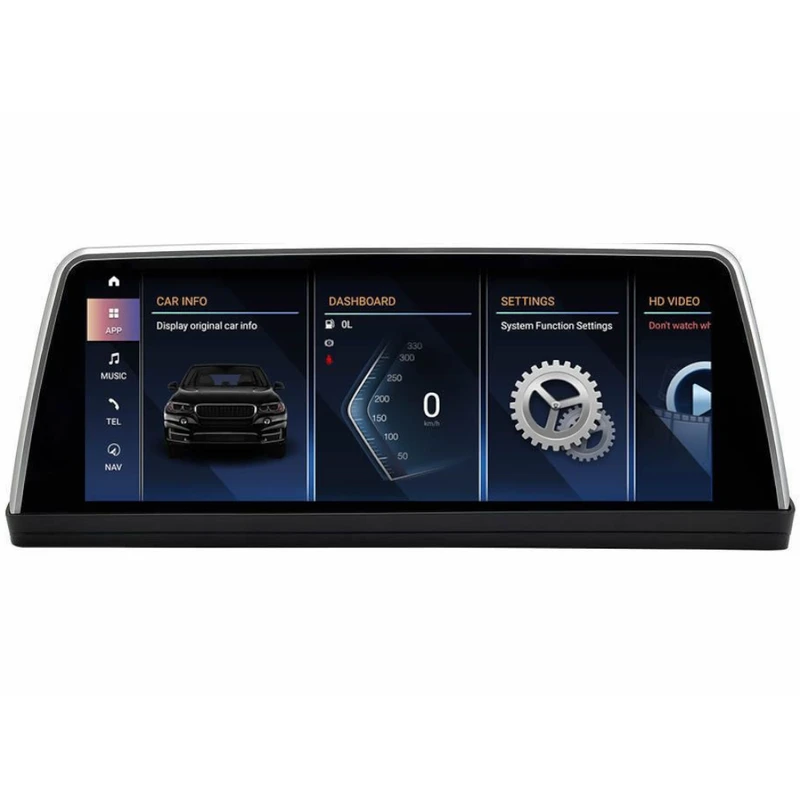 PBA 6823-CIC Android 10.25" ID8 CarPlay Auto IMAX IPS Screen For BMW 3 Series E90 E92 M3 - CIC