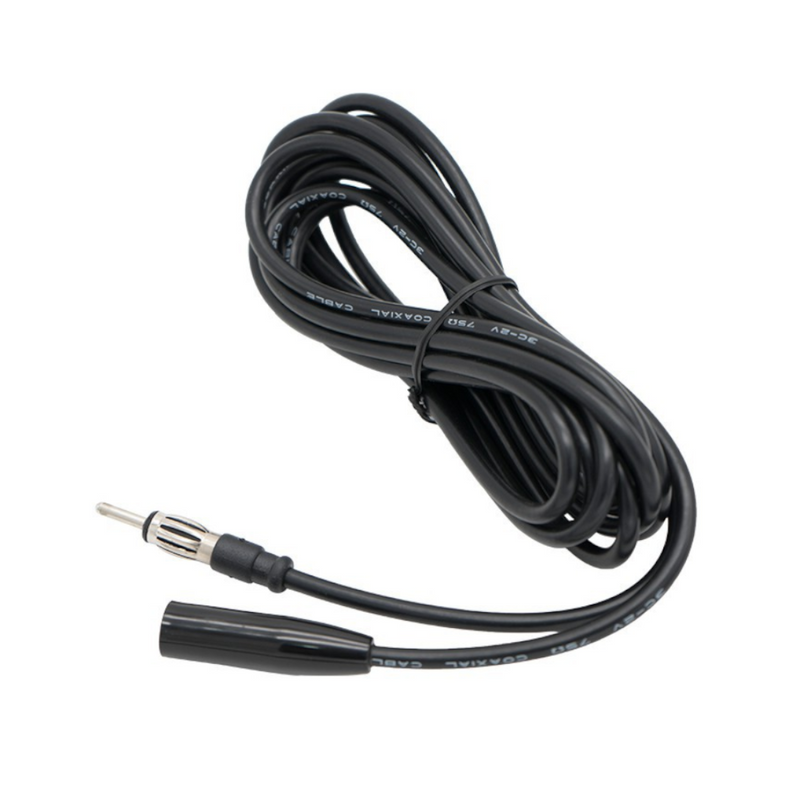 ATD CAA-13048 4.5m Car Radio Aerial Antenna Adapter Extension Lead Cable DIN Plug To DIN Socket