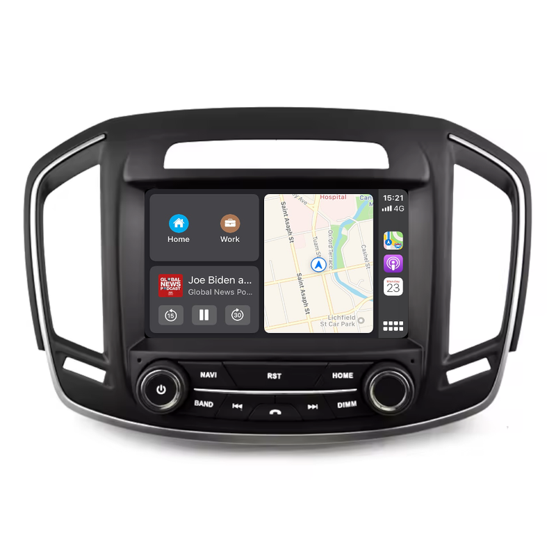 PBA VX5548A 7" Android Radio GPS CarPlay Auto DSP Head Unit For Vauxhall Insignia MK1 Facelift