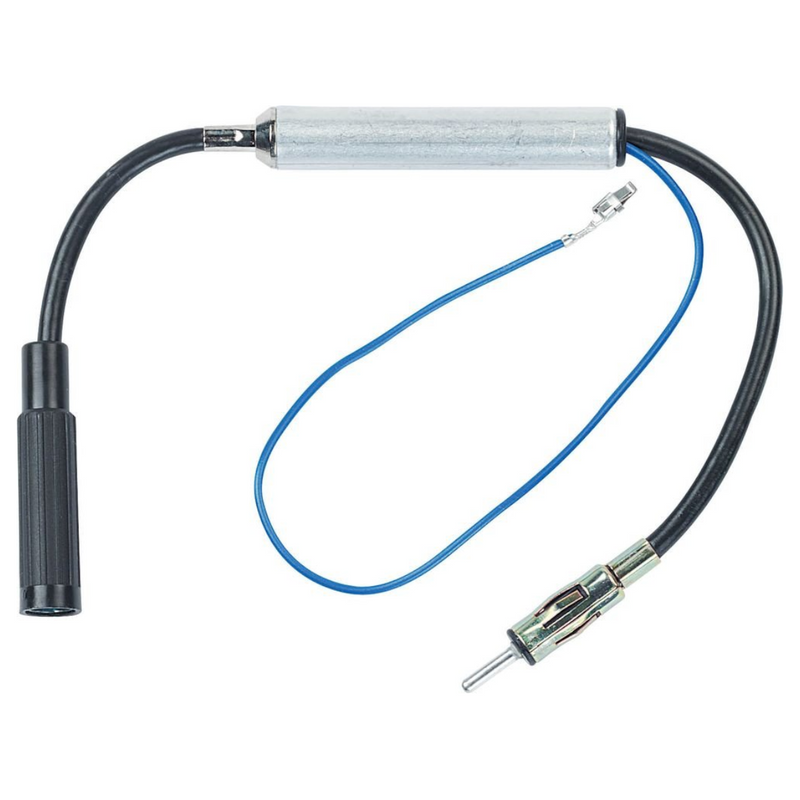 ATD CAA-13121 DIN-to-DIN Aerial Adapter with 12V Power Feed Compatible with Ford Galaxy