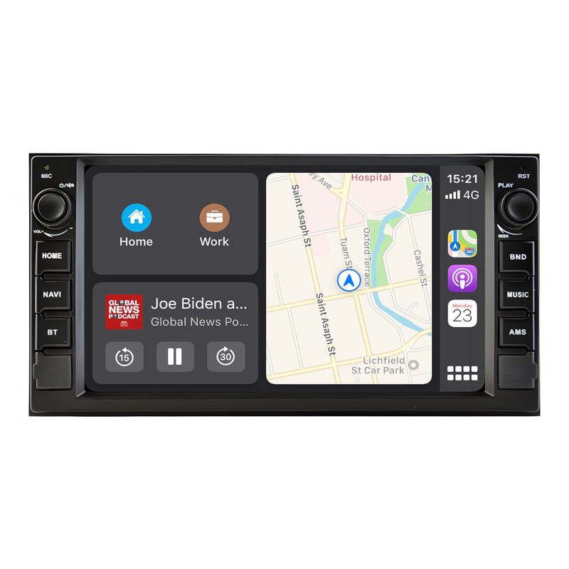 PBA NS8906A 7" Android Auto Carplay GPS Octa-Core Radio For Nissan Navara Juke Qashqai Note