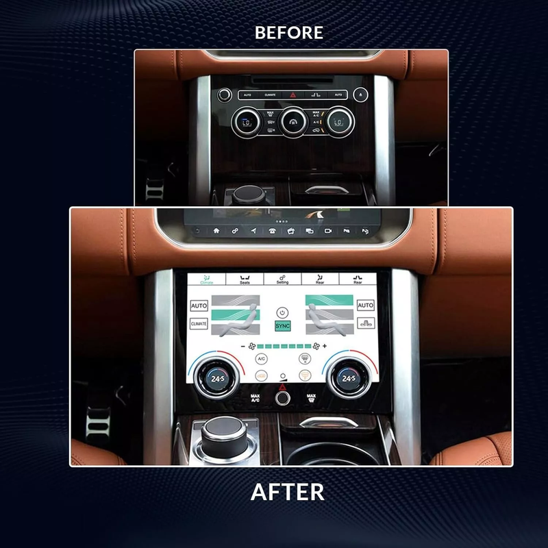 Pba Panel PBA ACP-42003 IPS Digital AC Air Conditioning Panel For Range Rover ...