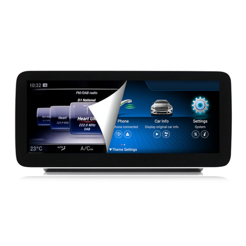 PBA G37R Android Auto CarPlay IPS 10.25" Screen For Mercedes AMG GT GTC GTS GTR NTG5.0