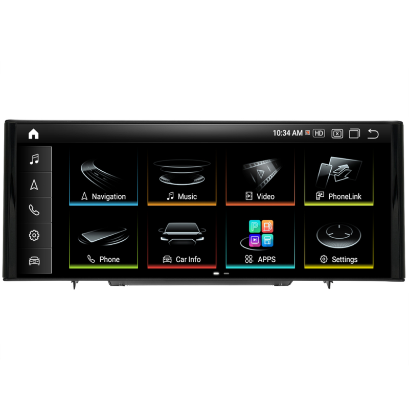 PBA R1213 Android OS Auto Carplay IPS AUX 720p Screen Head Unit For Audi A3 All Systems (2012-2020)